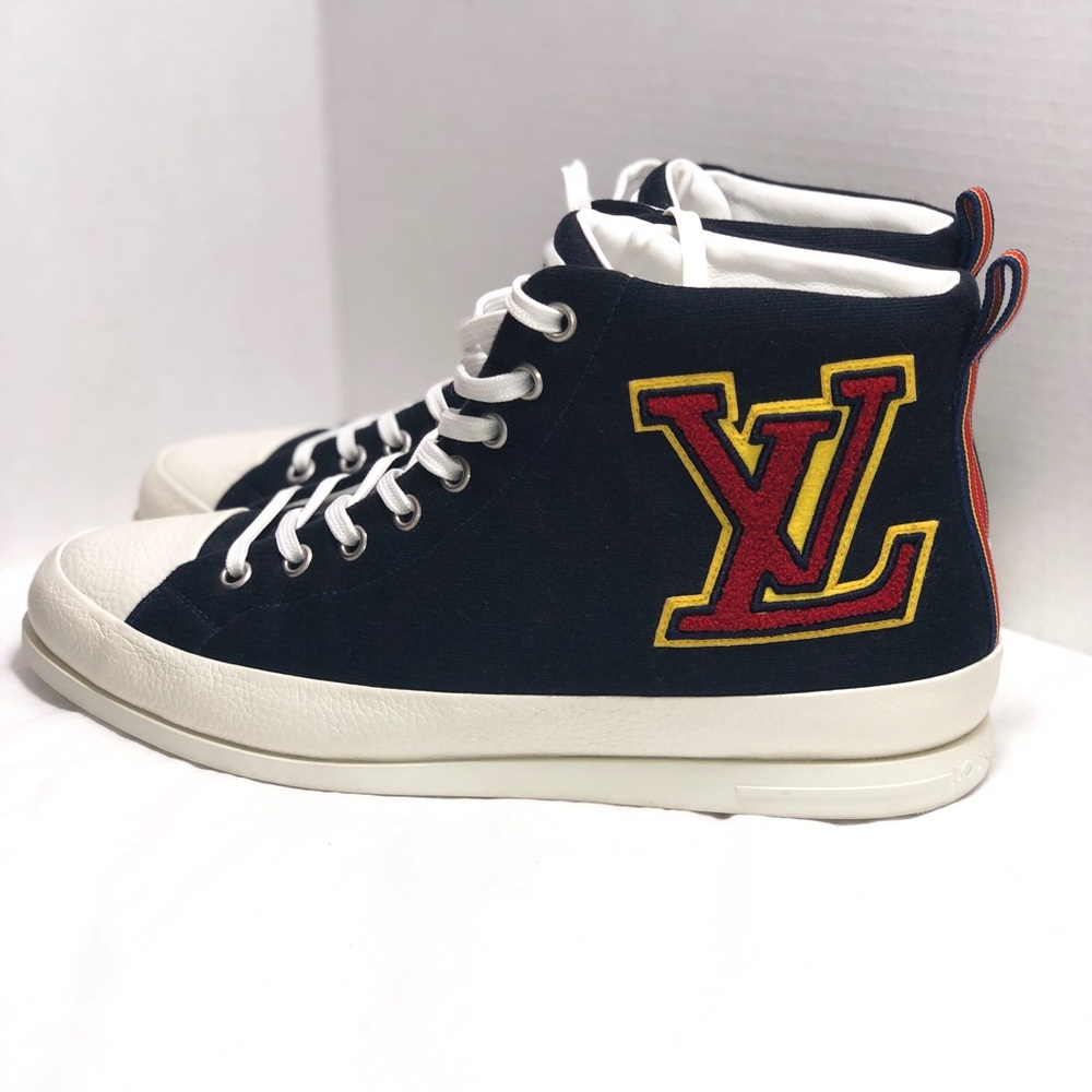 NEW Mens Sz 11 Authentic L VUITTON high top shoe